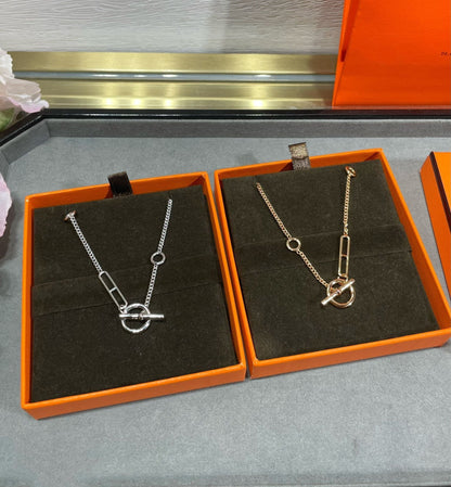 [Vintora]HM STERLING CHAINE D'ANCRE HEART