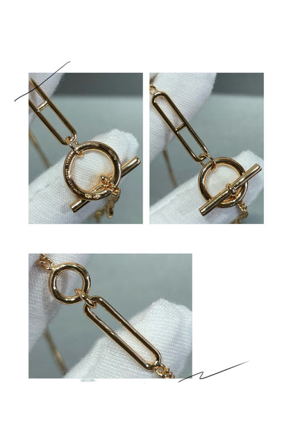 [Vintora]HM STERLING CHAINE D'ANCRE HEART