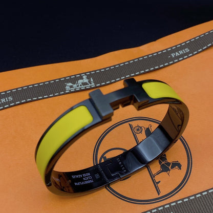 [Vintora]CLIC HM SO BLACK YELLOW BRACELET