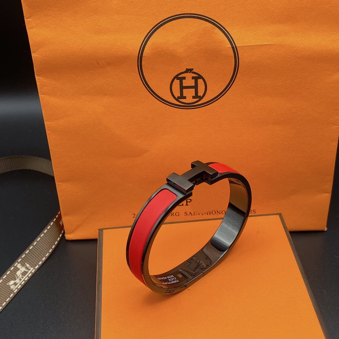 [Vintora]CLIC HM SO BLACK RED BRACELET
