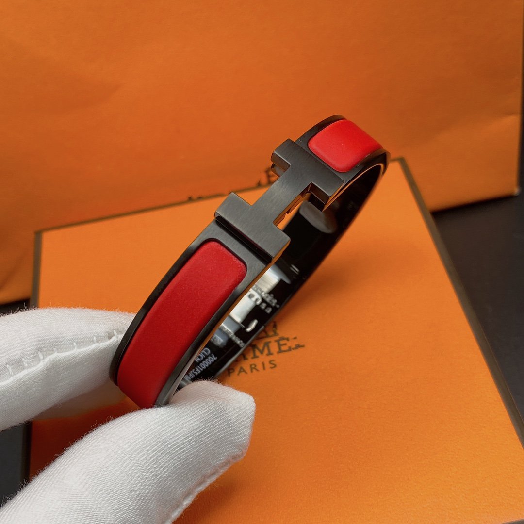 [Vintora]CLIC HM SO BLACK RED BRACELET