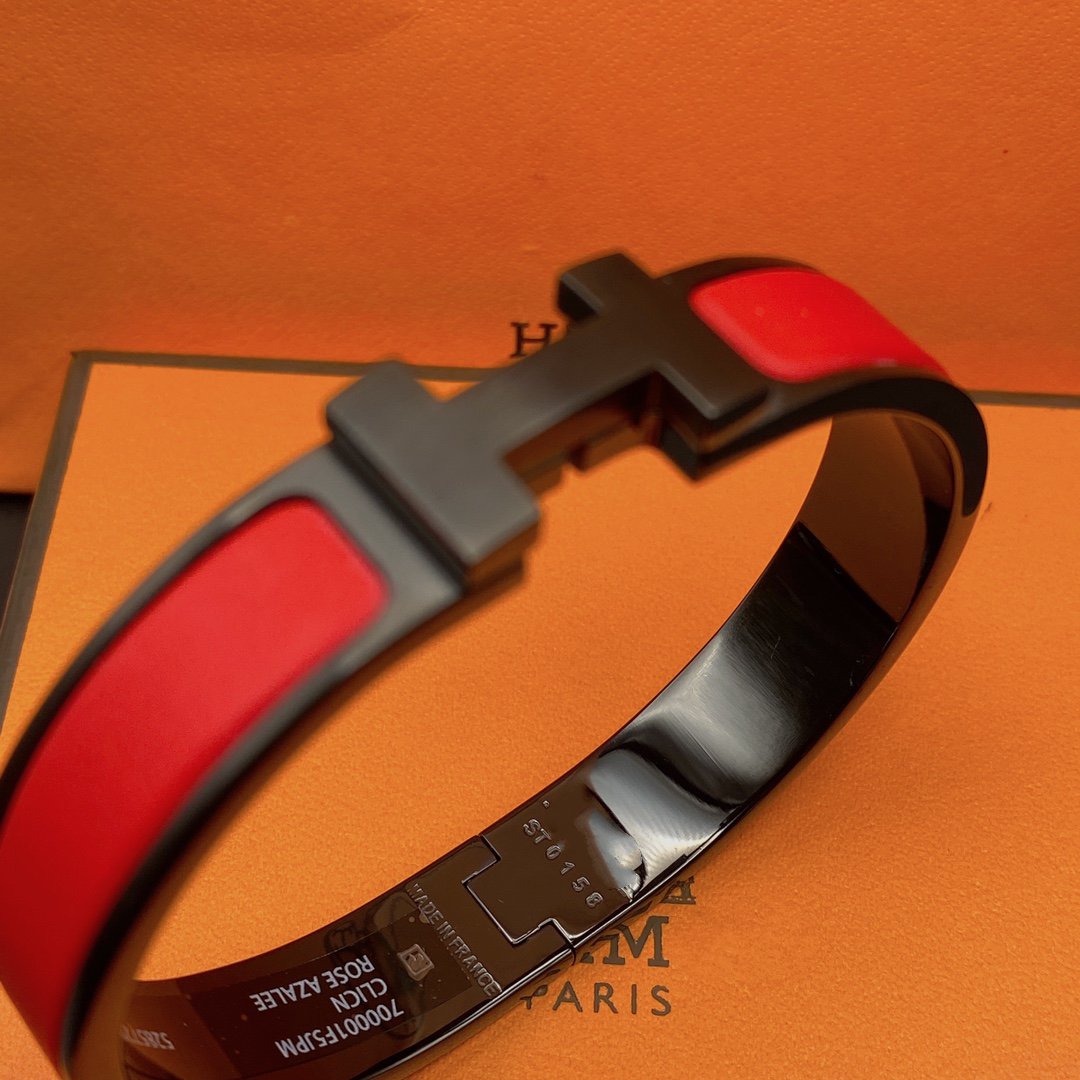 [Vintora]CLIC HM SO BLACK RED BRACELET
