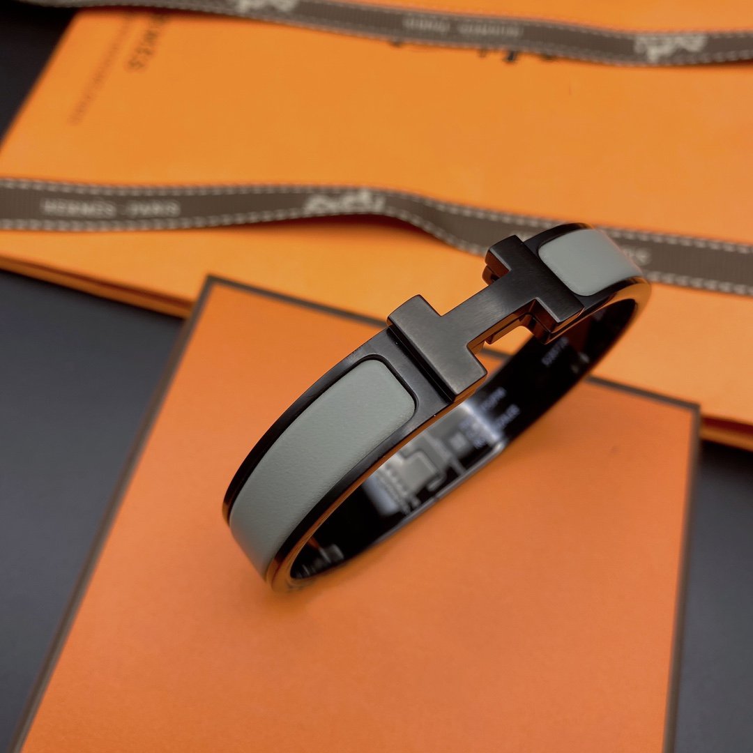 [Vintora]CLIC HM SO BLACK GREY BRACELET