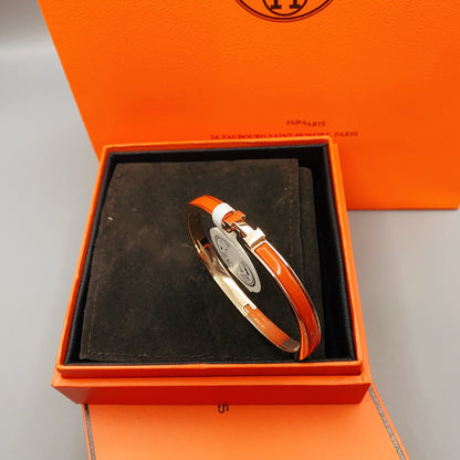 [Vintora]CLASSIC HM CLIC RED 8MM ENAMEL BRACELET