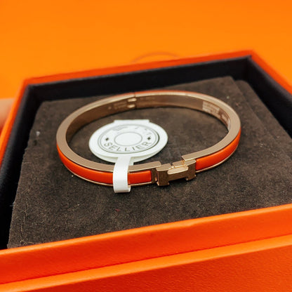 [Vintora]CLASSIC HM CLIC RED 8MM ENAMEL BRACELET