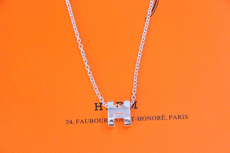 [Vintora]HM NECKLACE H LETTER OVAL SERIES
