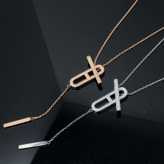 [Vintora]HM NECKLACE PLATINUM Vintora GOLD DIAMOND
