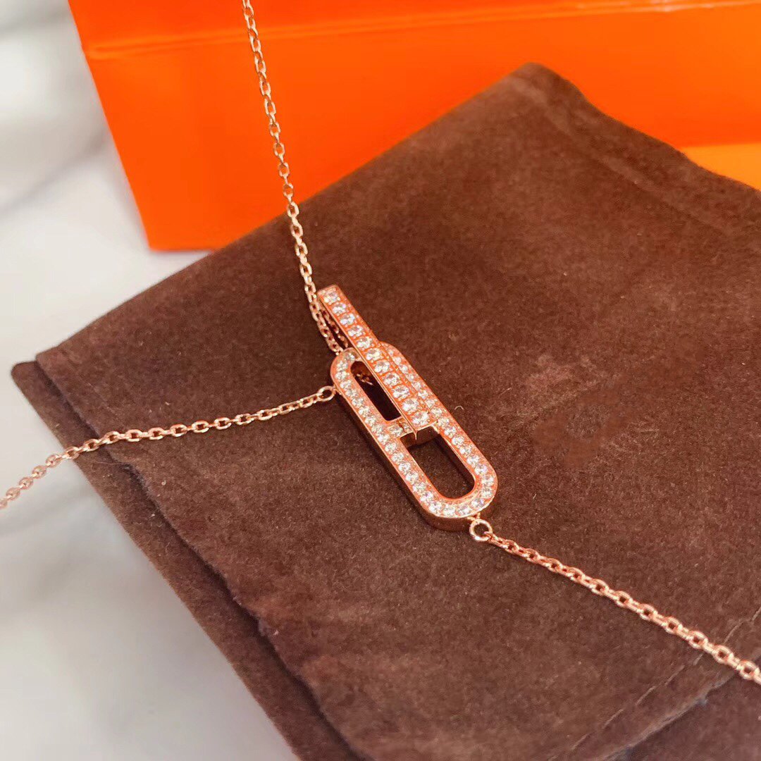 [Vintora]HM NECKLACE PLATINUM Vintora GOLD DIAMOND
