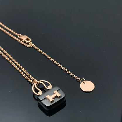 [Vintora]WOMEN'S HM AMULETTES CONSTANCE PENDANT NECKLACE