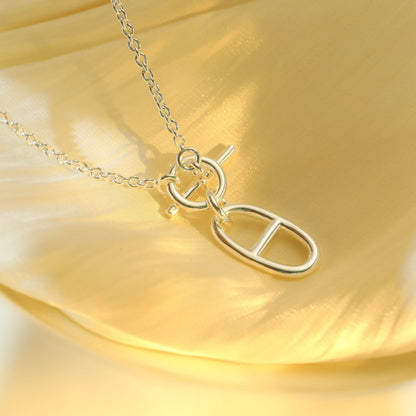[Vintora]HM CHAINE D'ANCRE PENDANT NECKLACE STERLING SILVER