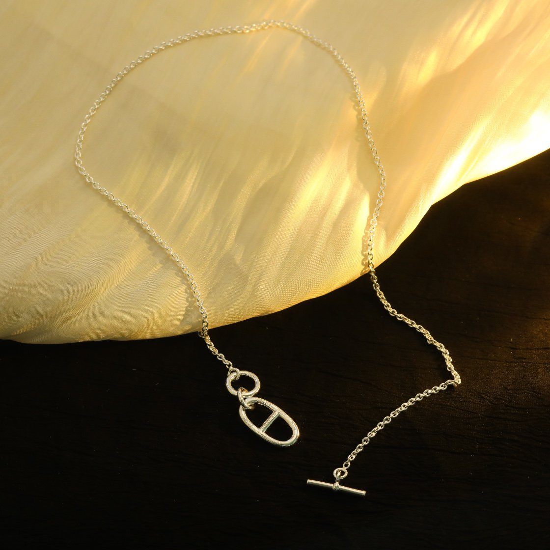 [Vintora]HM CHAINE D'ANCRE PENDANT NECKLACE STERLING SILVER