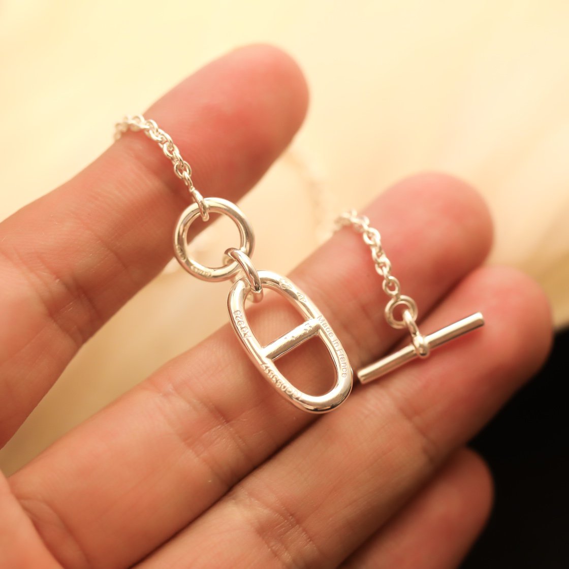 [Vintora]HM CHAINE D'ANCRE PENDANT NECKLACE STERLING SILVER