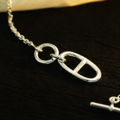 [Vintora]HM CHAINE D'ANCRE PENDANT NECKLACE STERLING SILVER