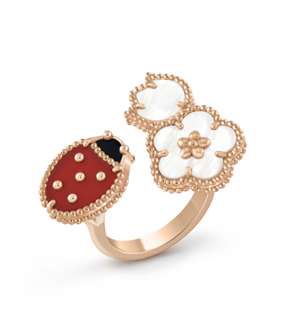 [Vintora]LUCKY 3 MOTIF Vintora GOLD RING