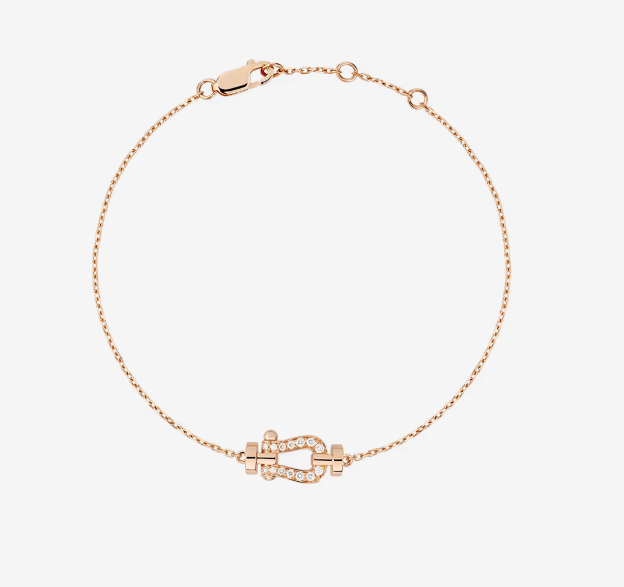 [Vintora]FORCE 10 FULL DIAMOND BUCKLE CHAIN LINK MINI MODEL