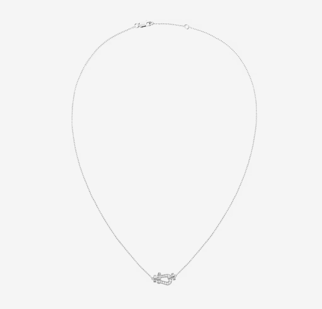 [Vintora]FORCE 10 DIAMOND SILVER NECKLACE MINI MODEL