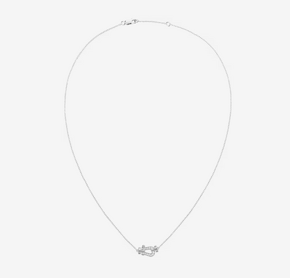 [Vintora]FORCE 10 DIAMOND SILVER NECKLACE MINI MODEL