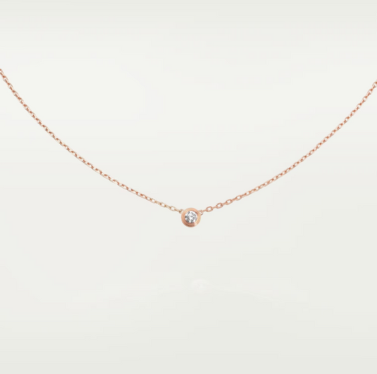 [Vintora]DAMOUR DIAMOND NECKLACE