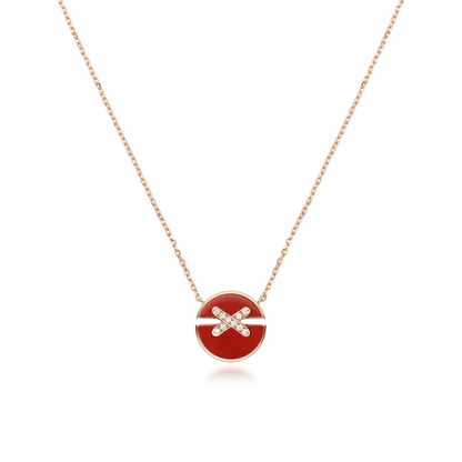 [Vintora]JEUX DE Vintora GOLD DIAMOND NECKLACE