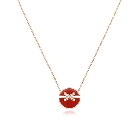 [Vintora]JEUX DE Vintora GOLD DIAMOND NECKLACE