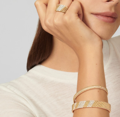 [Vintora]Five-row diamond bracelet
