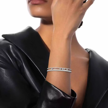 [Vintora]M Roman Full Diamond Bracelet