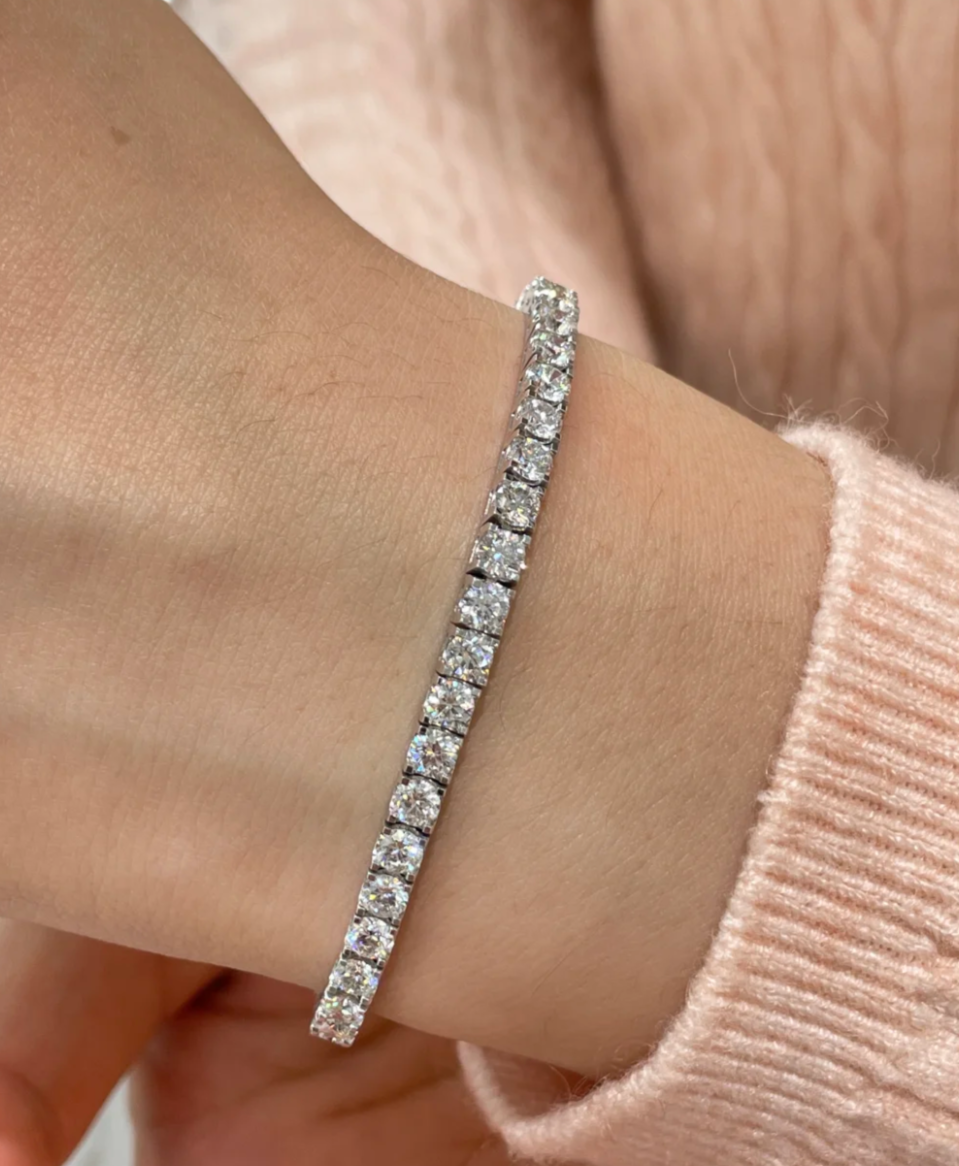[Vintora]  CLASSIC BASEBALL BRACELAT, 52 DIAMOND