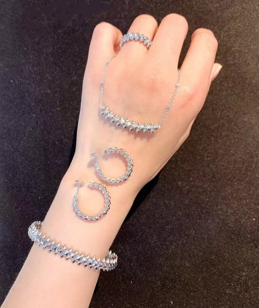 [Vintora]CLASH SILVER BRACELET