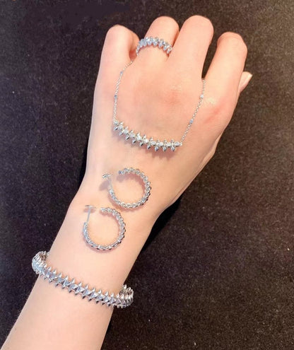 [Vintora]CLASH SILVER BRACELET