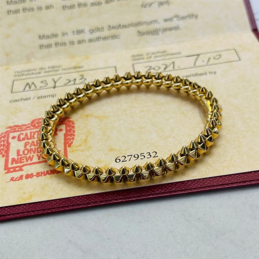 [Vintora]CLASH GOLD BRACELET