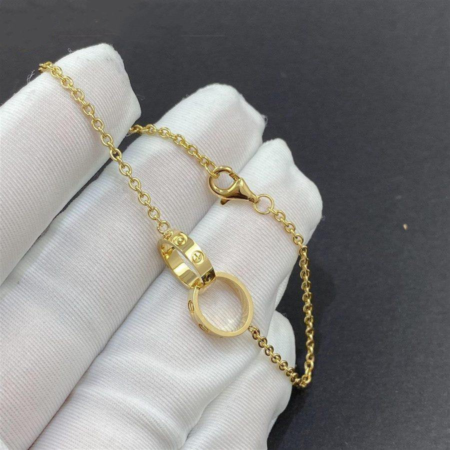 [Vintora]LOVE BRACELET DOUBLE RING