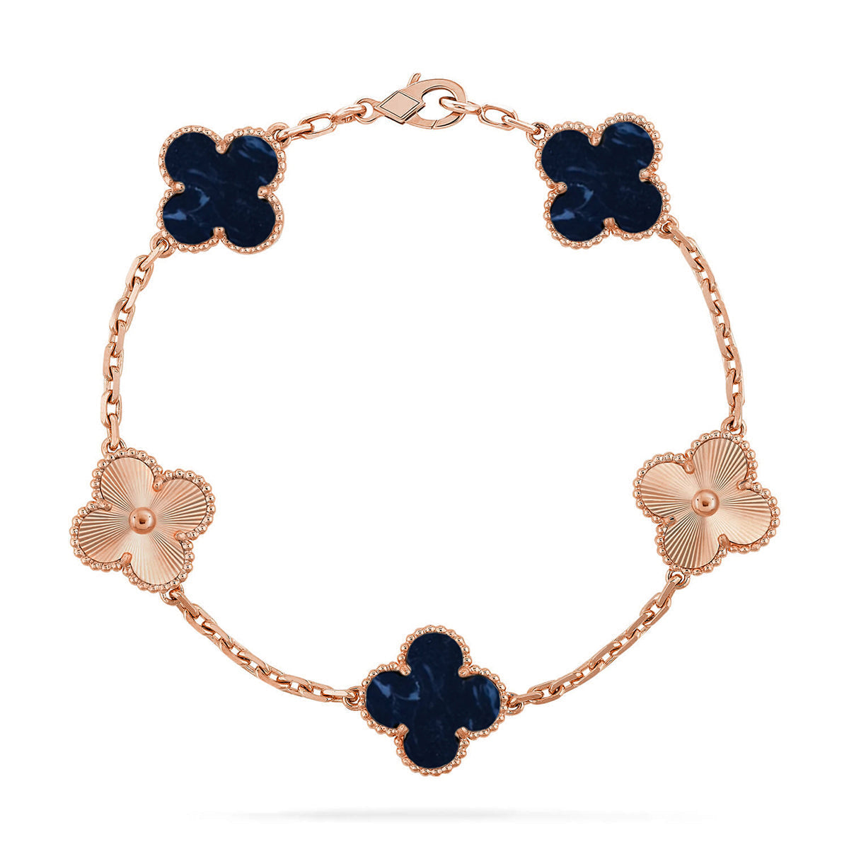 [Vintora]CLOVER 5 MOTIF PIETERSITE BRACELET COLLECTION