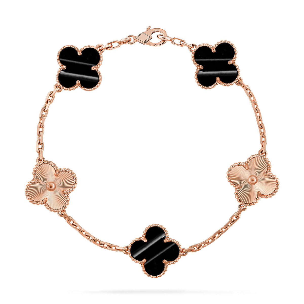 [Vintora] CLOVER 5 MOTIF PULSAR STONE BRACELET COLLECTION