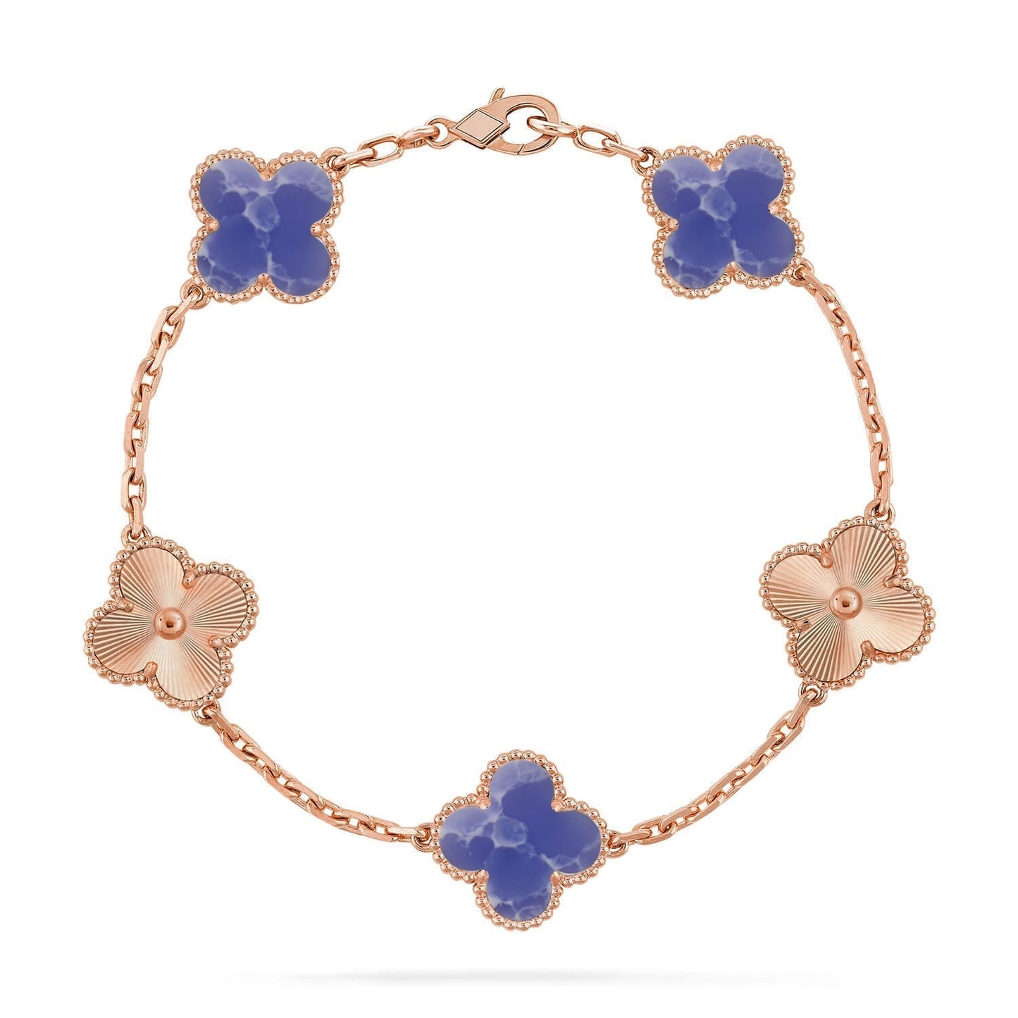 [Vintora]CLOVER 5 MOTIF BLUE VEINS BRACELET COLLECTION