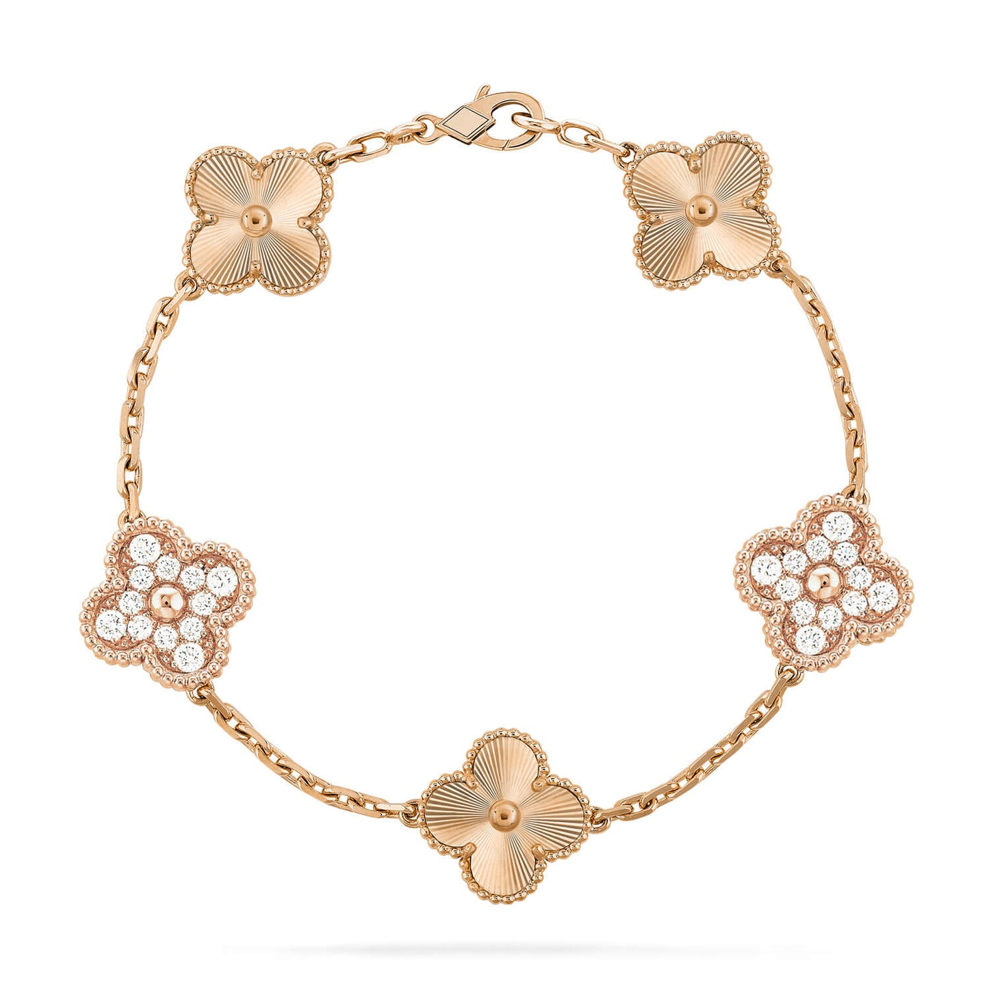 [Vintora] CLOVER 5 MOTIF LASER BRACELET COLLECTION