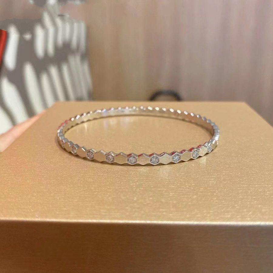 [Vintora]BEE LOVE SILVER DIAMOND BRACELET