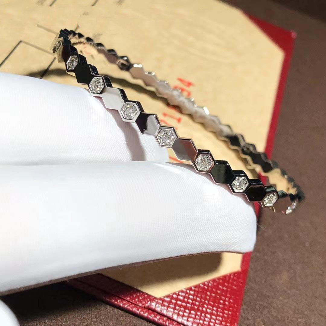 [Vintora]BEE LOVE SILVER DIAMOND BRACELET