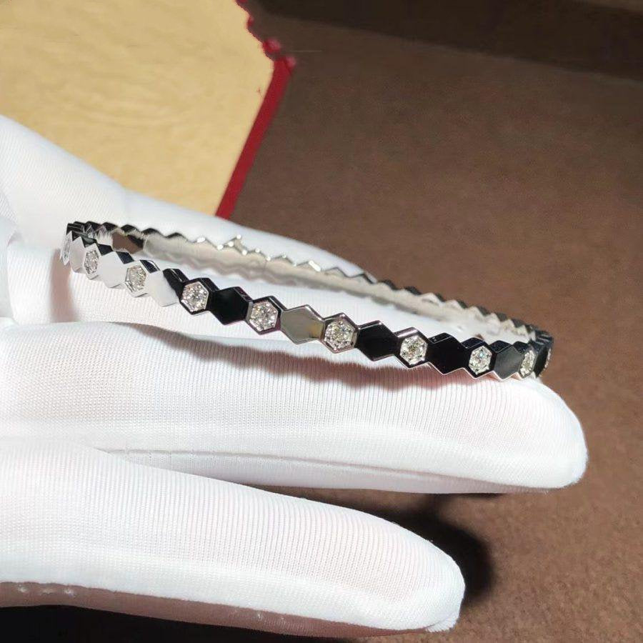 [Vintora]BEE LOVE SILVER DIAMOND BRACELET