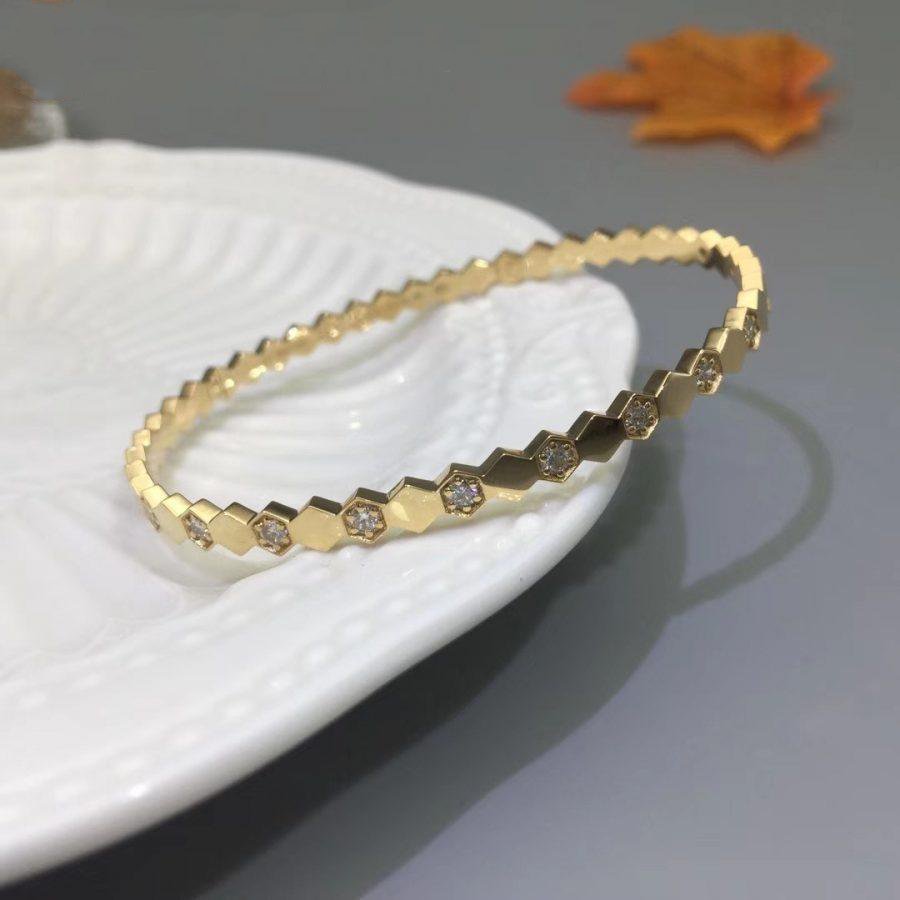 [Vintora]BEE LOVE GOLD DIAMOND BRACELET