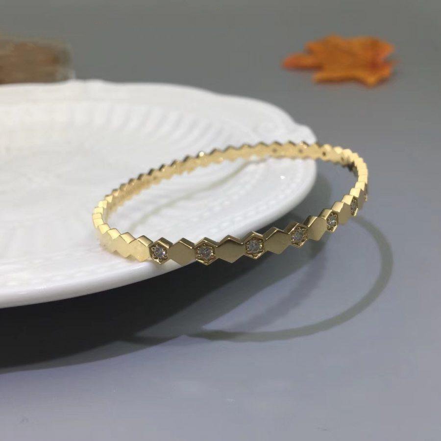 [Vintora]BEE LOVE GOLD DIAMOND BRACELET