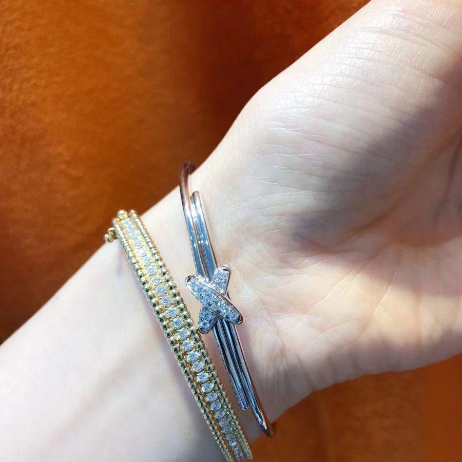 [Vintora]JEUX DE BRACELET SILVER DIAMONDS