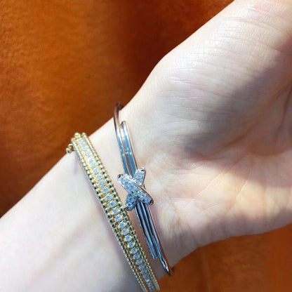 [Vintora]JEUX DE BRACELET SILVER DIAMONDS