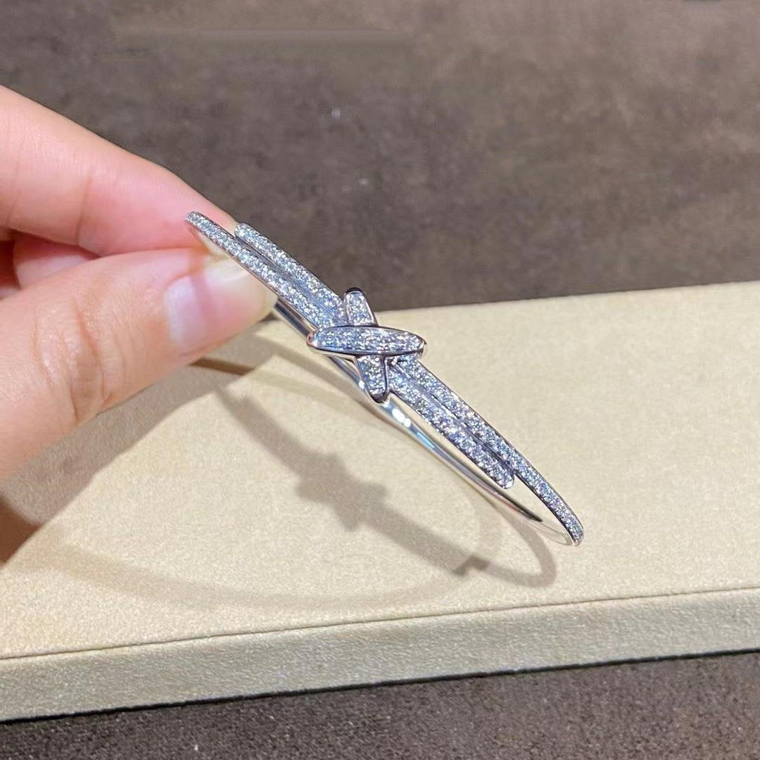[Vintora]JEUX DE BRACELET DIAMONDS SILVER