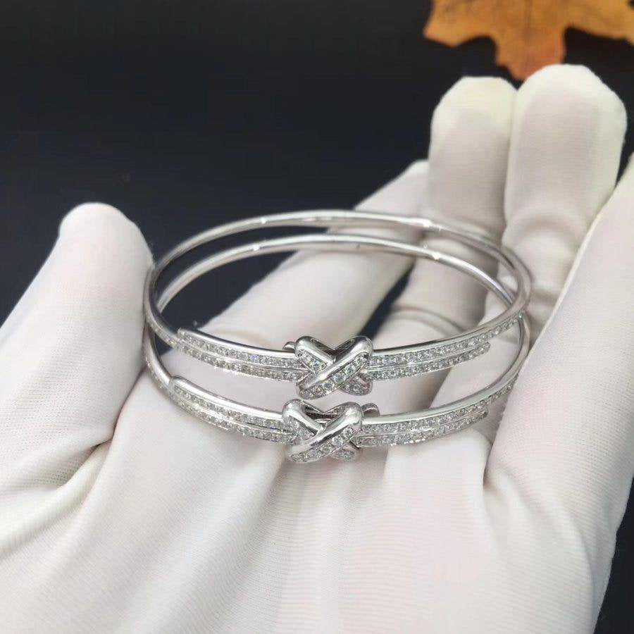 [Vintora]JEUX DE BRACELET DIAMONDS SILVER
