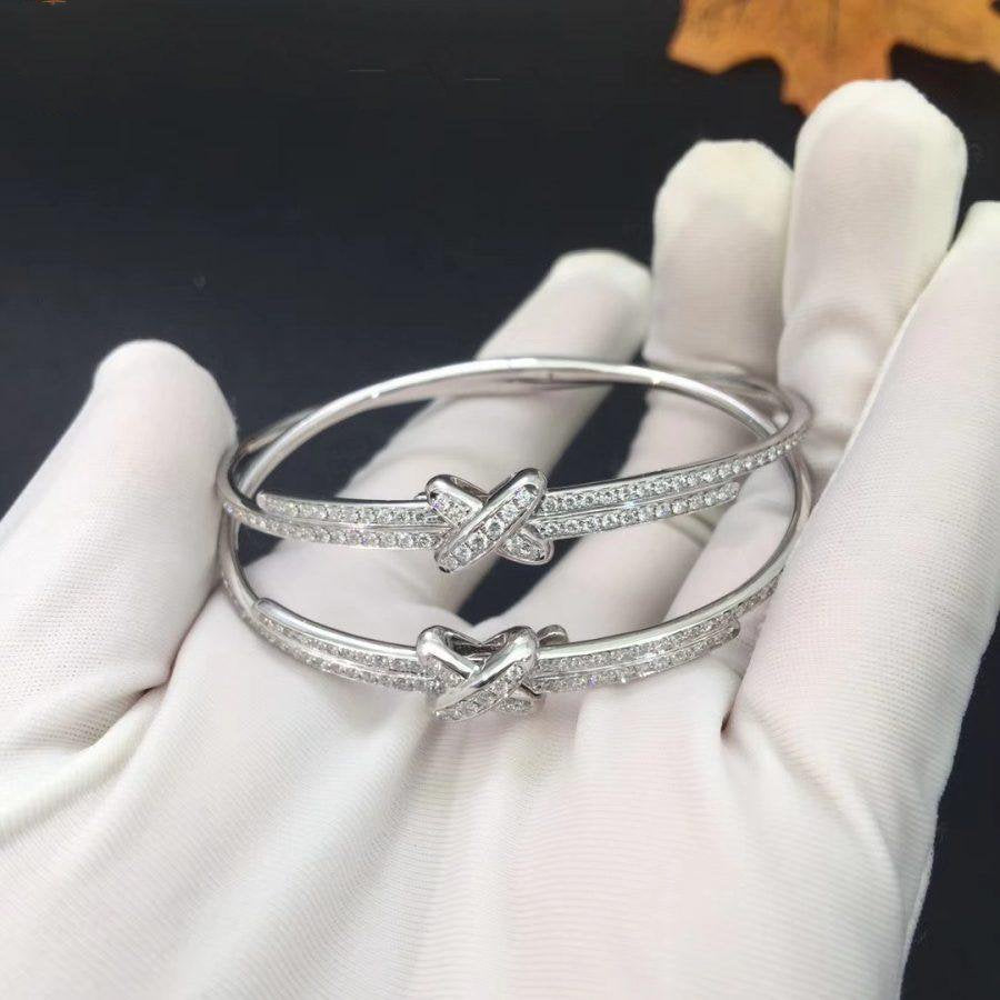 [Vintora]JEUX DE BRACELET DIAMONDS SILVER