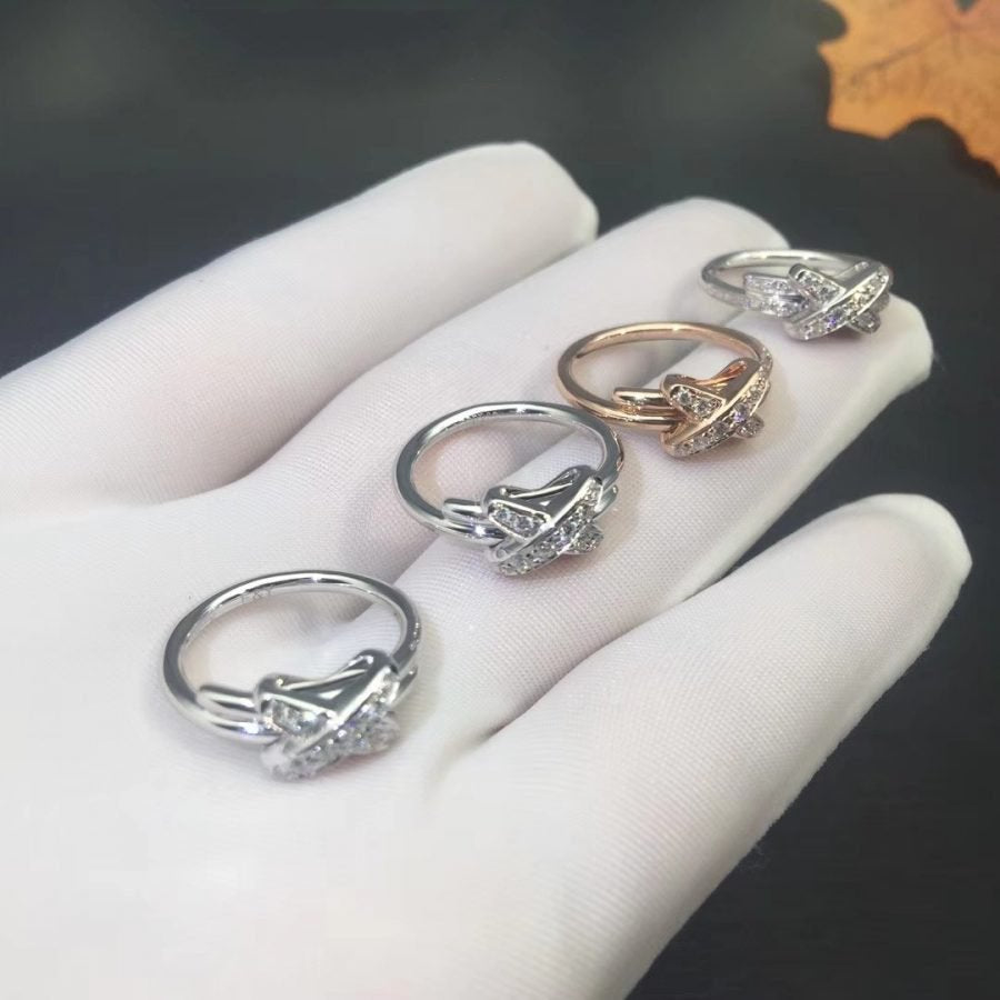 [Vintora]JEUX DE SILVER DIAMOND RING