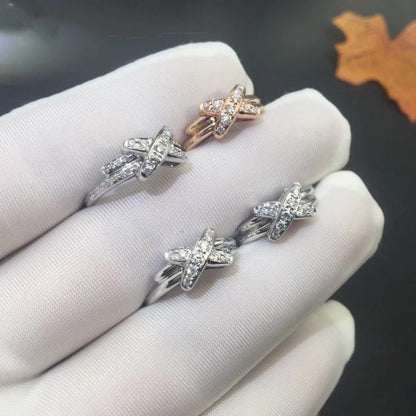 [Vintora]JEUX DE SILVER DIAMOND RING
