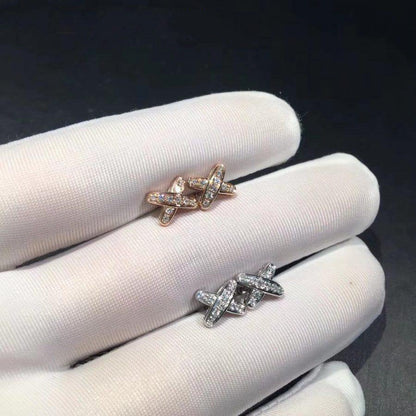 [Vintora]JEUX DE DIAMOND EARRINGS