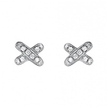 [Vintora]JEUX DE DIAMOND EARRINGS