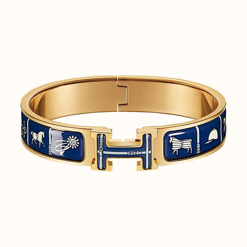 [Vintora]H COUVERTURES DARK BLUE BRACELET